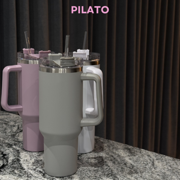 Kubek PilatoCup 1200ml ze słomką - obrazek 11