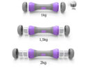 Hantle Fitnes Regulowane 2 x 2kg Zestaw 2szt
