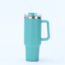Kubek PilatoCup 1200ml ze słomką - Turkus